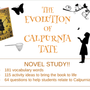 Evolution of Calpurnia Tate novel book study
