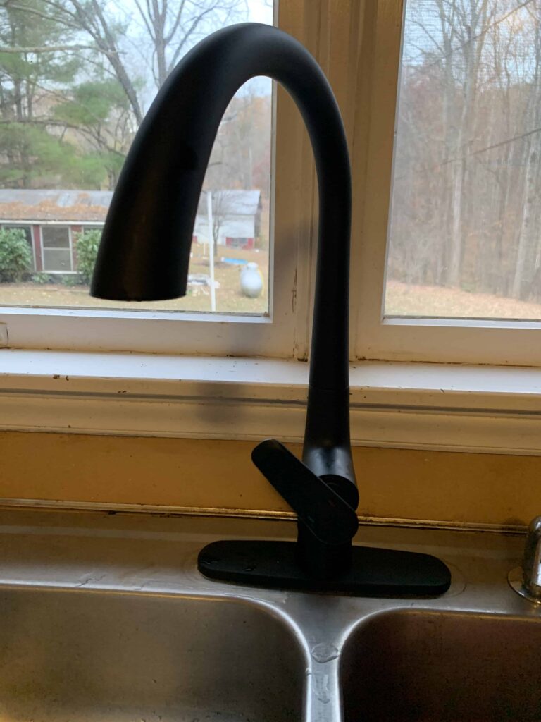 new black faucet
